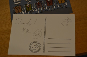 Pekka: Dankeschön und Autogramm - Detailansicht